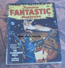 VG FAMOUS FANTASTIC MYSTERIES OCTOBER 1949  MUMMY GILBERT COLLINS COVER picture