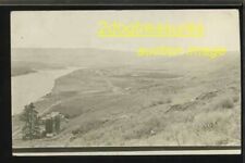 RPPc Bridgeport Wi River And Town View Frm Bluff ~ 1910 wis wisc wisconsin real picture