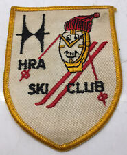1960s hamilton watch HRA ski club patch rare 3x4” picture