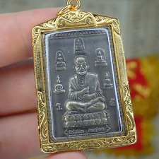 LP Toh Holy Thai amulet Phra Somdej Buddhism Talisman Small Buddha Pendant Rare picture
