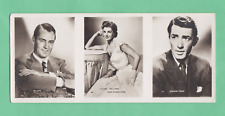 1950's  Alan Ladd,Peck,Esther Williams   Cantaloup French  Film Card Panel Rare picture