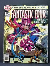 MARVEL TREASURY EDITION FANTASTIC FOUR #21 BEHOLD GALACTUS 1972 GD picture