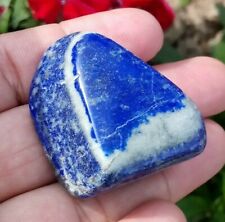 Natural Large Blue Lapis with Gold Specs Free Form Top Quality, 194ct, US Seller picture