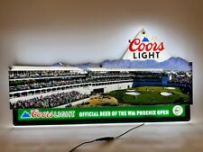 Coors Light Waste Management Phoenix Open 16th Hole LED Lighted Sign Beer Golf picture