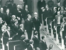 The king is escorted into the plenary by the sp... - Vintage Photograph 2315396 picture