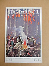 Standard Oil Bulletin May 1935 Fire Fighting Cal. Pacific Expo San Diego picture