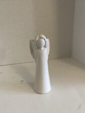 White Angel Ceramic Statue 4.5 Inches picture
