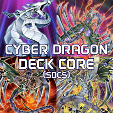 YuGiOh Zane Cyber Dragon Deck Core Cyberdark End, Herz, Nachster, Core 43 Cards picture