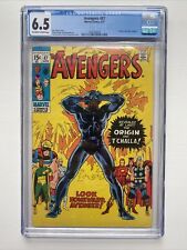 Avengers #87 CGC 6.5 1971 Black Panther Origin Story KEY 🔑 T’Challa Marvel MCU picture