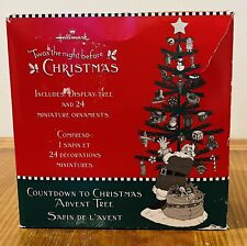 Hallmark Twas the Night Before Christmas Advent Tree With Ornaments Gift  NEW picture