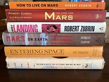 ROBERT ZUBRIN Book Lot of 6-The Case For Mars-Entering Space More +One Signed+ picture