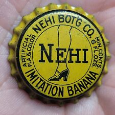 NEHI Banana Leg Soda Bottle Cap Cork Unused NOS 1920/30's Rare 6 oz (not 9)  picture