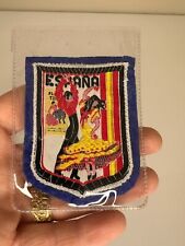 Rare Vintage Flamenco ESPANA Spain Embroidered Patch picture