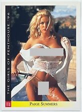 [1996] PENTHOUSE: The Girls of Penthouse PROMO Card (Paige Summers, 1 of 1) *NM* picture