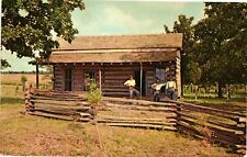 Vintage Postcard- Rustic Cabin, Baldwin, MI 1960s picture