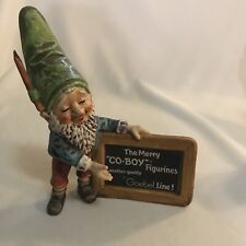Goebel Co-Boy Gnome Figurine Vintage Advertising Sign  516 1971 picture