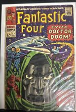 Fantastic Four #57 GD/GD+  Doctor Doom Silver Surfer Appearance Marvel 1966 picture