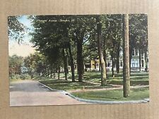 Postcard Streator IL Illinois Pleasant Avenue Homes Vintage PC picture