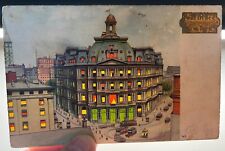 Vintage HTL Postcard Hold to Light Post Office New York City *C8149 picture