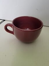 Red Jumbo Large Coffee Mug Tea Cup Maroon picture