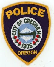 OREGON OR GRESHAM POLICE NICE SHOULDER PATCH SHERIFF picture