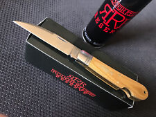 RRR009 Rough Ryder Reserve EZ Open Tan Micarta Swayback Knife Wharncliffe EDC picture
