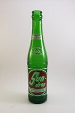 Rare Vintage 1956 Sun-Drop CIT-RUS Cola Green Glass Soda Bottle 9oz Citrus Mixer picture