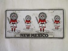1990s New Mexico INDIAN  BOOSTER Metal  License Plate Tag picture