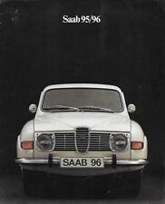 1972/1973 SAAB 95/96 sales brochure catalog US 73 95 96 picture