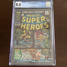 Marvel Super-Heroes #1, 1966, CGC 8.0 picture