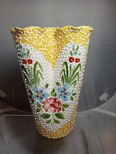 Vintage Italian Ceramic Vase Mid Century Made In Italy picture