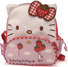 Hello Kitty Kawaii Children’s Strawberry Backpack Travel Bag Kids Large Capacity picture