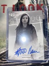 The Walking Dead Trading Card Hunters & The Hunted Autograph Enid picture