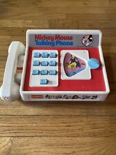 Vintage 1985 Playskool Mickey Mouse Talking Phone picture