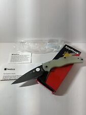 Spyderco Knives Native Chief Exclusive Natural G-10 CPM-M4 Collectors Club #014V picture