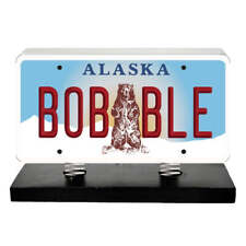 Alaska License Plate Bobble Bobblehead picture