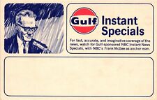 Ham Radio CB Amateur QSL QSO Postcard Gulf Oil Instant News NBC Frank McGee picture