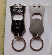 D'ANGELICO GUITARS in NYC metal bottle opener keychain w/ring picture