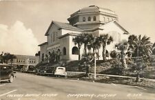 CLEARWATER FL – Calvary Baptist Church Real Photo Postcard rppc - 1945 picture