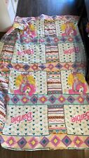 1992 Barbie by Mattel Cowgirl Western Country Blanket Comforter Bedding READ  picture