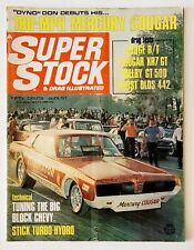 SUPER STOCK & DRAG ILLUSTRATED August 1968 DODGE R/T Vintage Magazine picture