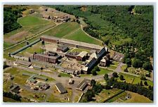 c1950 State Of Michigan Branch Prison Aerial View Building Marquette MI Postcard picture