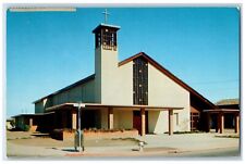 1955 St Paul Episcopal Church Exterior San Miguel Salinas California CA Postcard picture