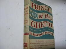 Prince of the Ghetto by Maurice Samuel Jewish 1st edition 1948 picture