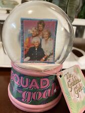NEW The Golden Girls Betty White Squad Goals Glass Snow Globe  picture