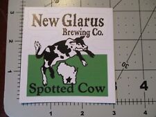 NEW GLARUS BREWING wisconsin spotted cow logo STICKER decal craft beer brewery picture