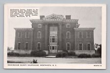 Postcard Rockingham County Courthouse Wentworth North Carolina picture