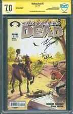 The Walking Dead #2 CBCS 7.0 ⭐ 2X SIGNED KIRKMAN & MOORE ⭐ 1ST PRINT Image 2003 picture