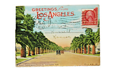 Greetings Los Angeles 1930 Photo Book Souvenir Western Publishing picture