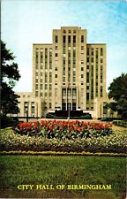 City Hall Birmingham Alabama Al City Hall Unposted Vintage Postcard picture